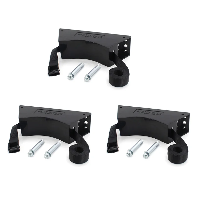 

B84B-3X Держатель бака с пропаном, Держатель газового баллона, Настенный кронштейн баллона, Держатель газового баллона для умягчителя воды на колесах