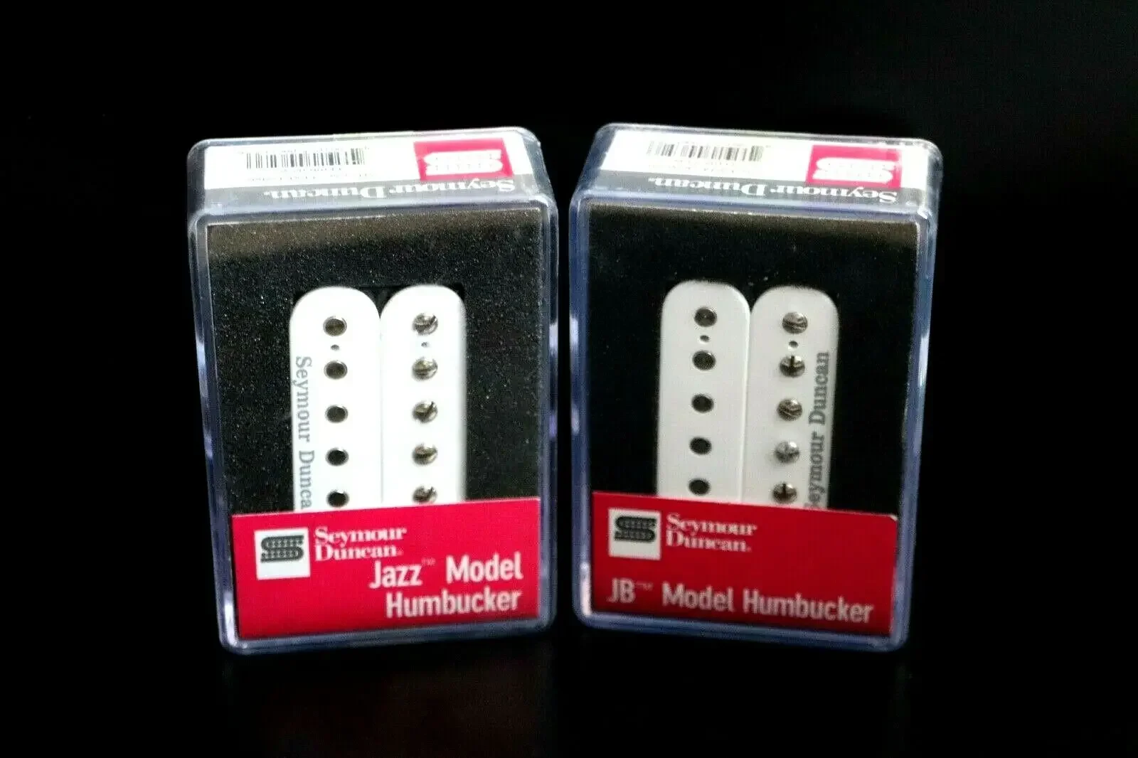 

Guitar Pickups Hot Rodded Humbucker Pickup Set: JB SH-4 & Jazz SH-2n WHITE NEW