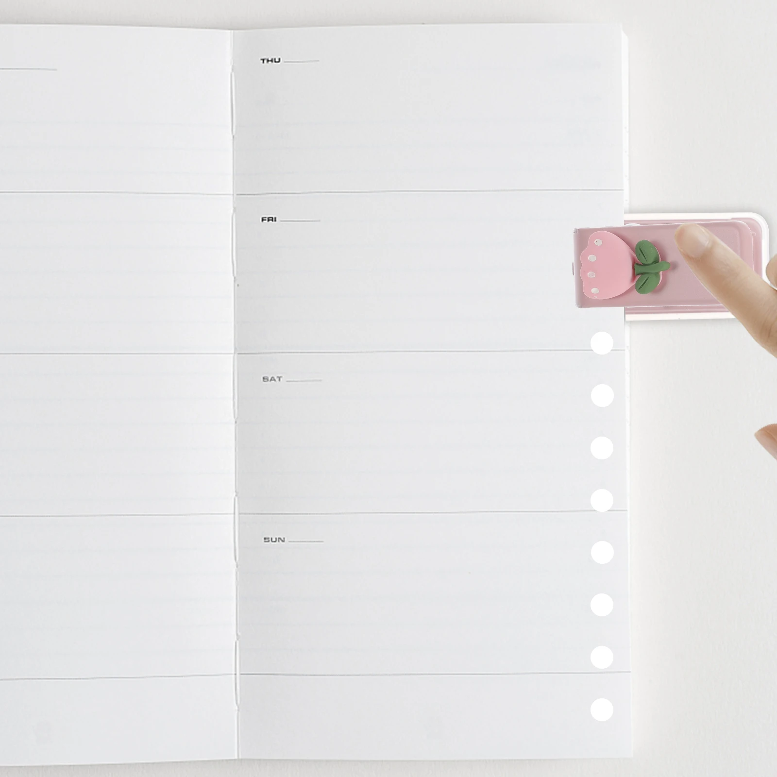 Flower Hole Tool Metal Circle Punch For Hole Punch For Office Paper Craft Diy Projects Portable Office Binder Puncher