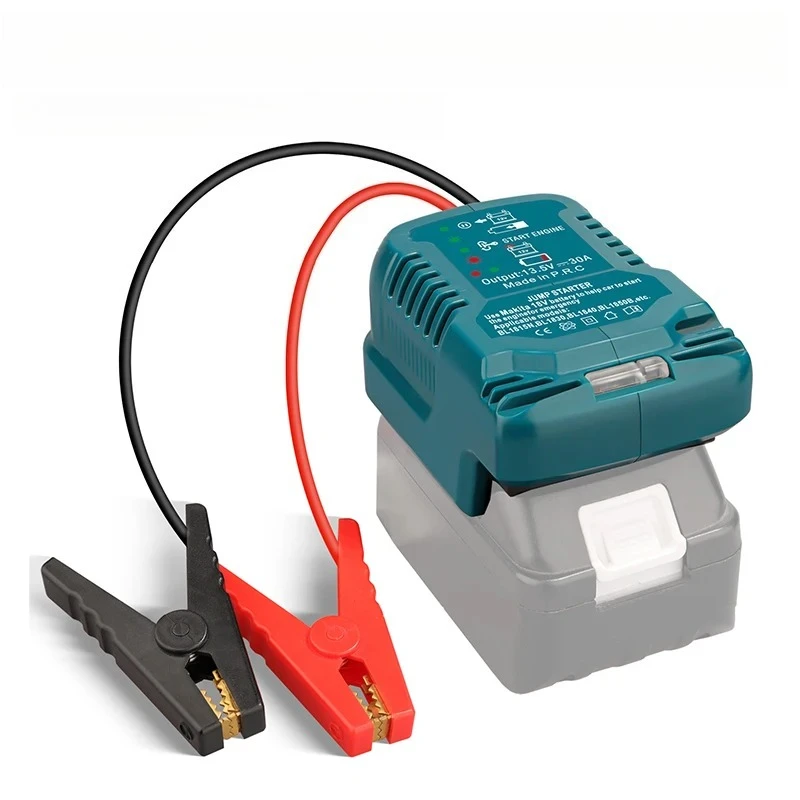 

Подходит для аккумуляторов Makita 18V, для запуска автомобиля и экстренного запуска электроприводов, мощный аварийный стартер, аварийный источник питания.