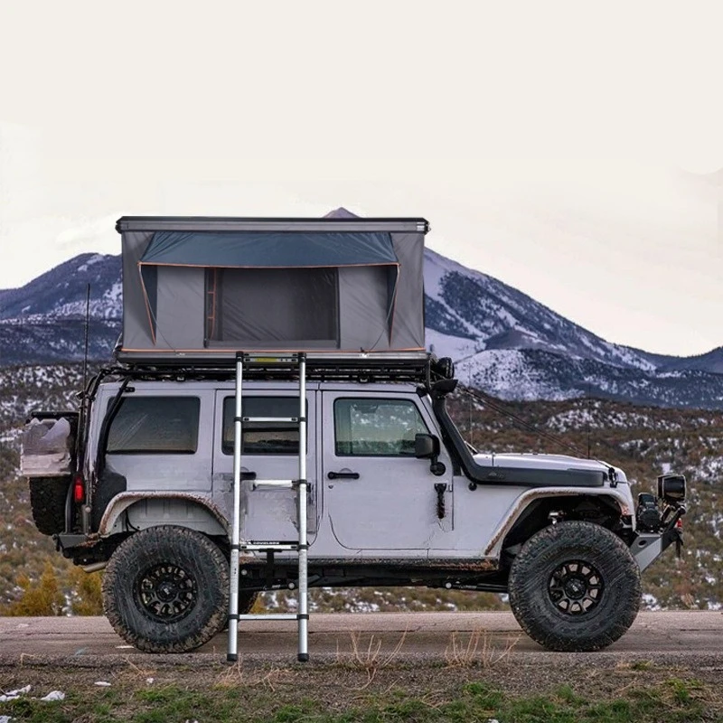 New outdoor self-driving camping off-road aluminum alloy roof tent car tent