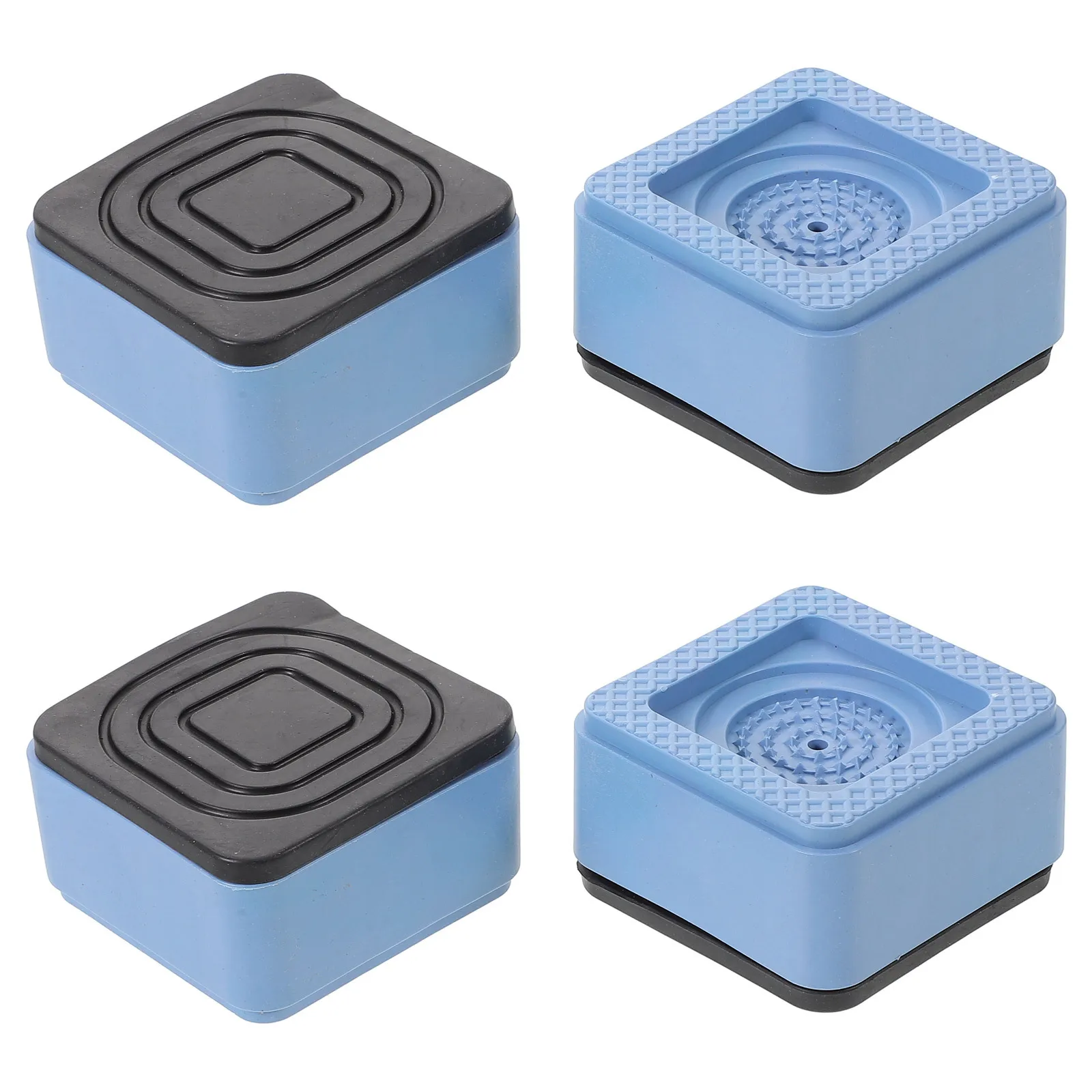 

4Pcs Washer Stabilizer Pads Anti Vibration Noise Reduction Easy Install Drainage Space Furniture Appliance Protection