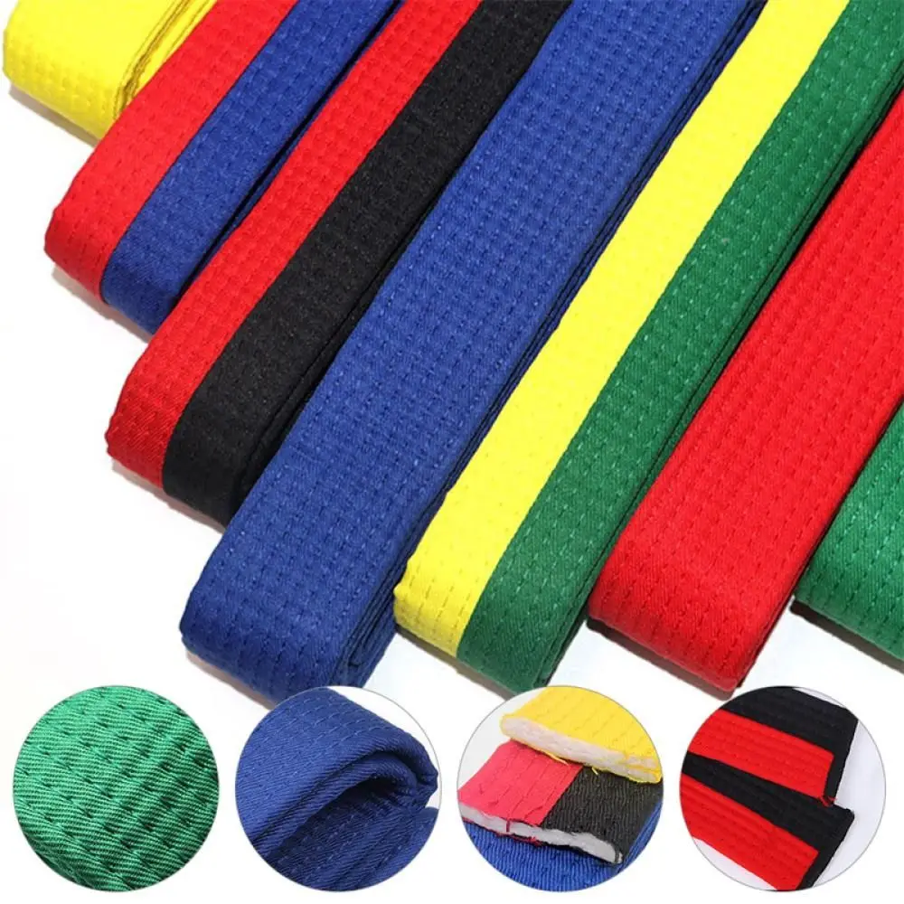 Durable Taekwondo Waistband High Quality 260CM Double Sewing Martial Arts Belt Karate Polyester Protective Waistband