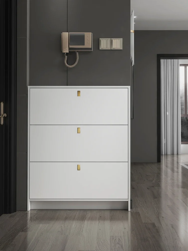 

Современный минималистичный шкаф для фойе, откидная дверь-ведро, узкий вход, экономия места в доме, роскошный