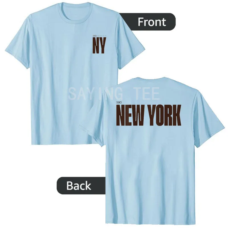XC New York Standard T-Shirt „I Love NY“ – Reise- und New York-Thema, Grafik-Spruch-T-Shirt, Neuheit, Geschenk, Sommermode, Grafik-Kleidung – Detail 6