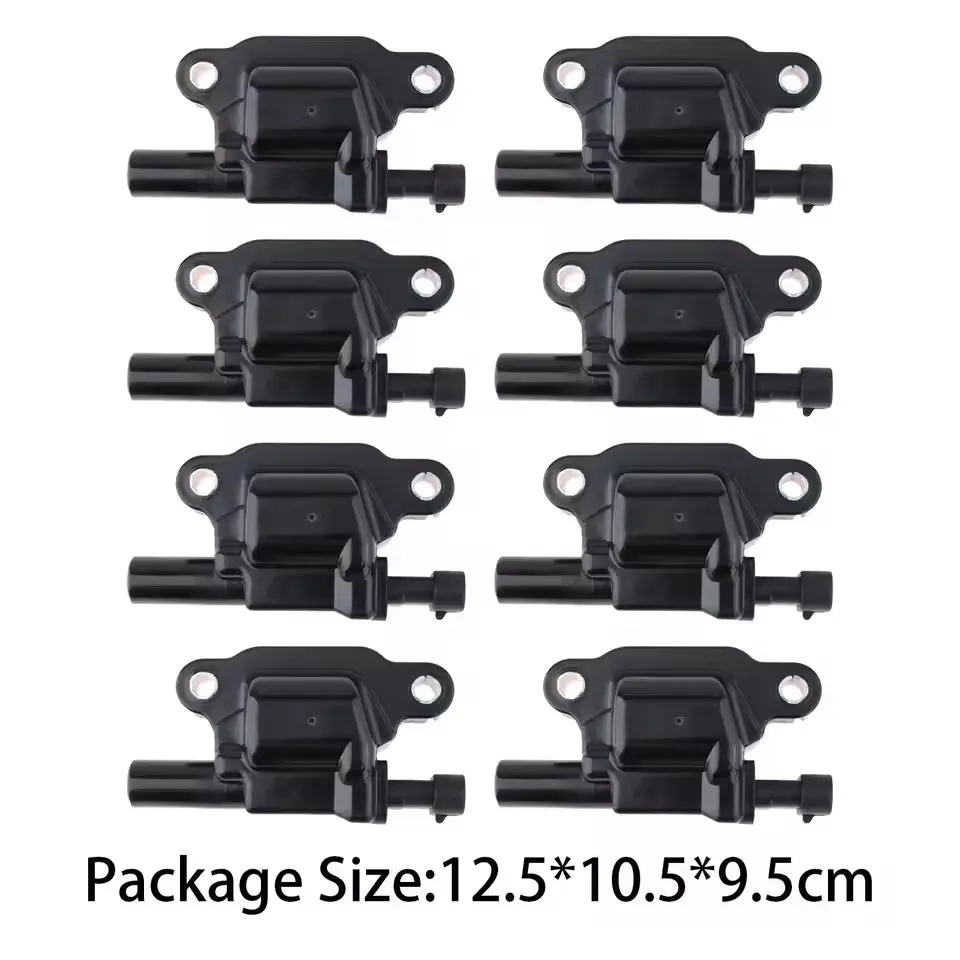 1/8Pcs 12619161 Ignition Coil For Cadillac CTS Escalade Chevrolet Express Chevrolet Silverado GMC Sierra1500 OE12570616 12611424