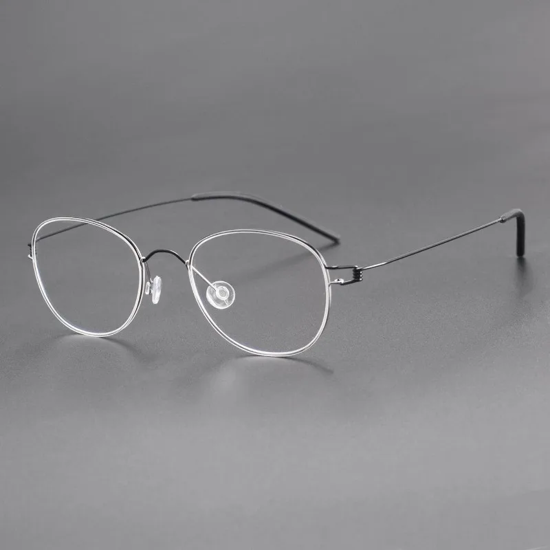 إطار نظارات ليند JORN إطار قصر النظر القديم يمكن تجهيز المعابد ذات الإطار الرقيق بدرجات المصنع بالجملة.