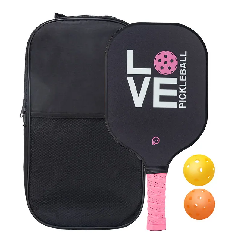 Carbon fiber five-star pickleball paddle with honeycomb board