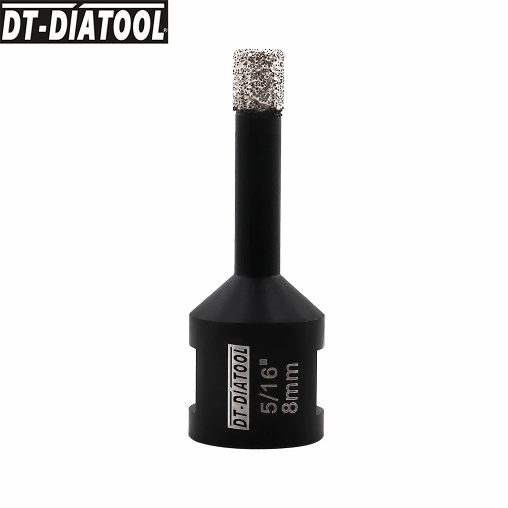 DT diatol-لُقمات حفر جافة ماسية ، خيط نسائي ، منشار ثقب ، بتات حفر لحجر السيراميك ، قطر 8 ، قطر 5 ، 8-11 ، 1 ، 2