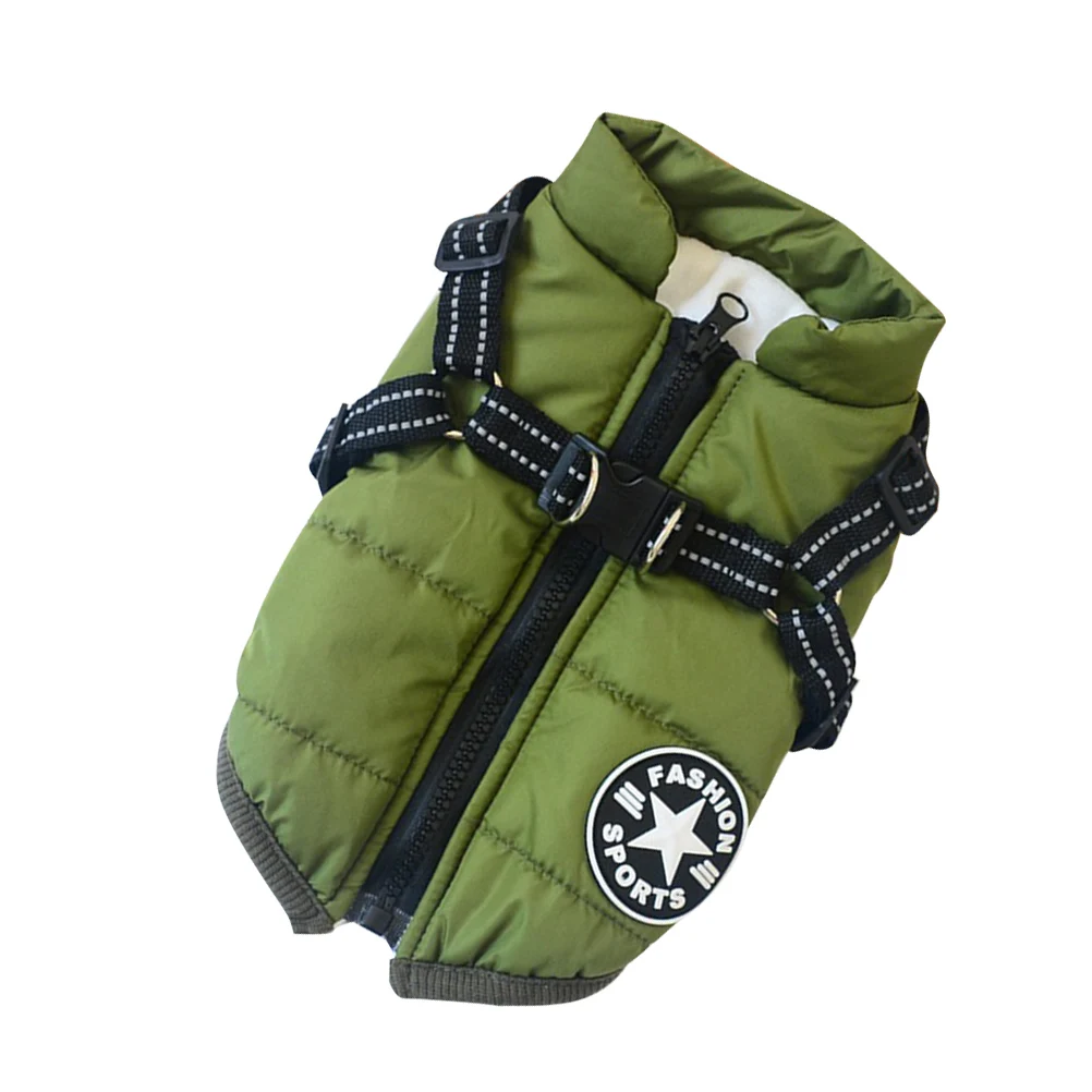 

Pet Cotton Vest Coat Clothing Jeans Winter Dog Clothes Warm for Dogs Coats Puppy