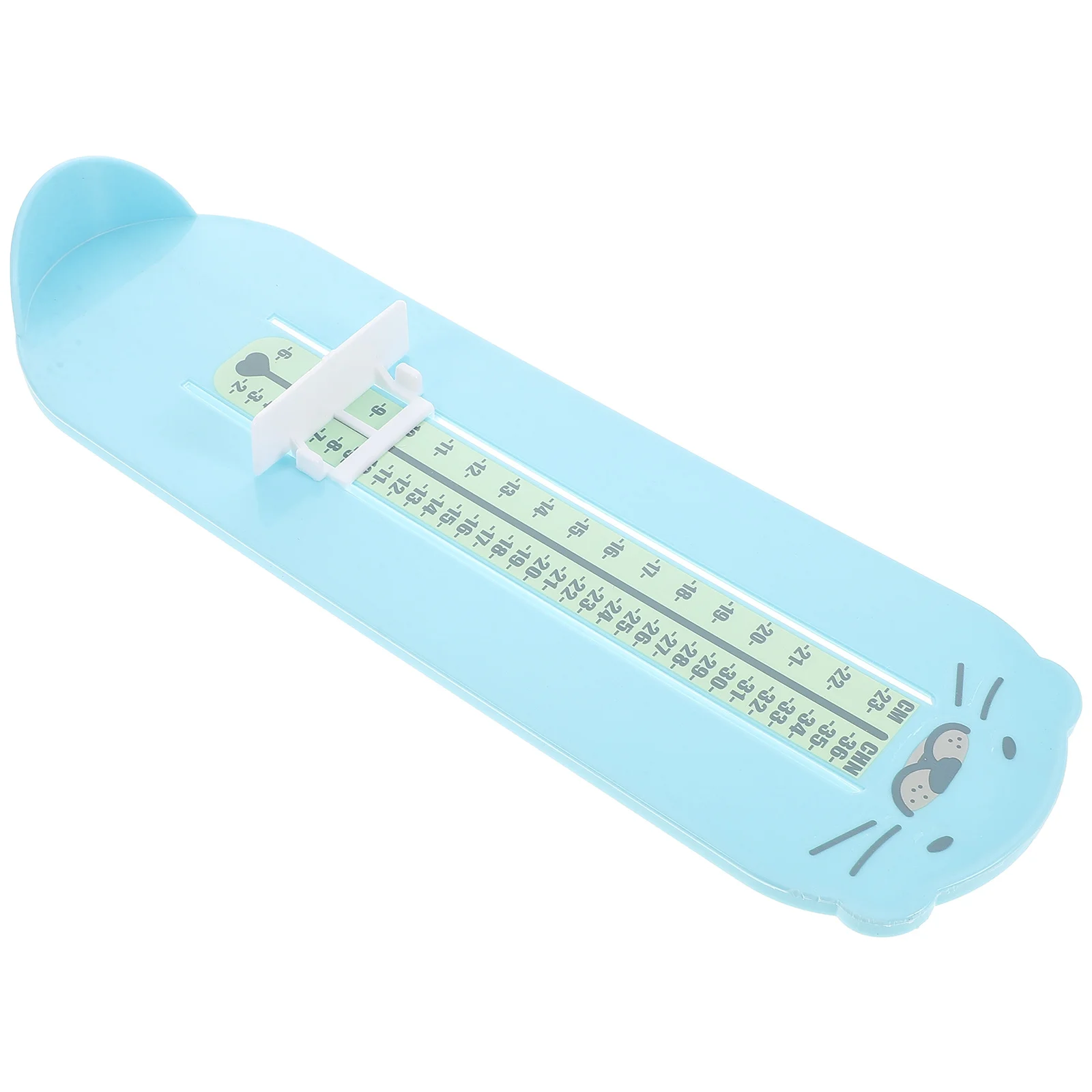 

Kawaii Size Measurer Cute Animal Measuring Device Accurate Foot Length Sizer Portable Shoe Fitting Gauge Reusable