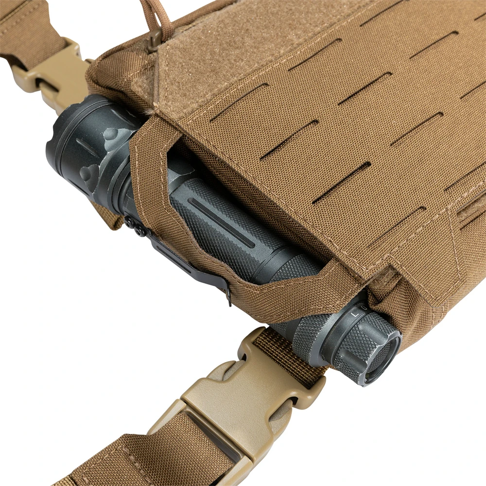 Taktische Weste Jagd Brust Rig Pack Beutel Geschirr Walkie Talkie Hüft tasche Holster Rucksack Airsoft Zwei-Wege-Radio edc Tasche – Detail 9
