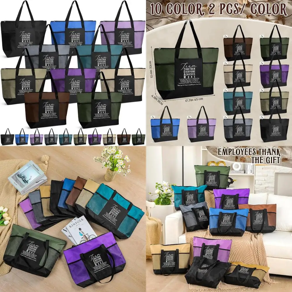 

Сумки-тоут Team Appreciation — идеальные подарки для медсестер, практиков, гетеров и коллег в области спортивной и рабочей среды