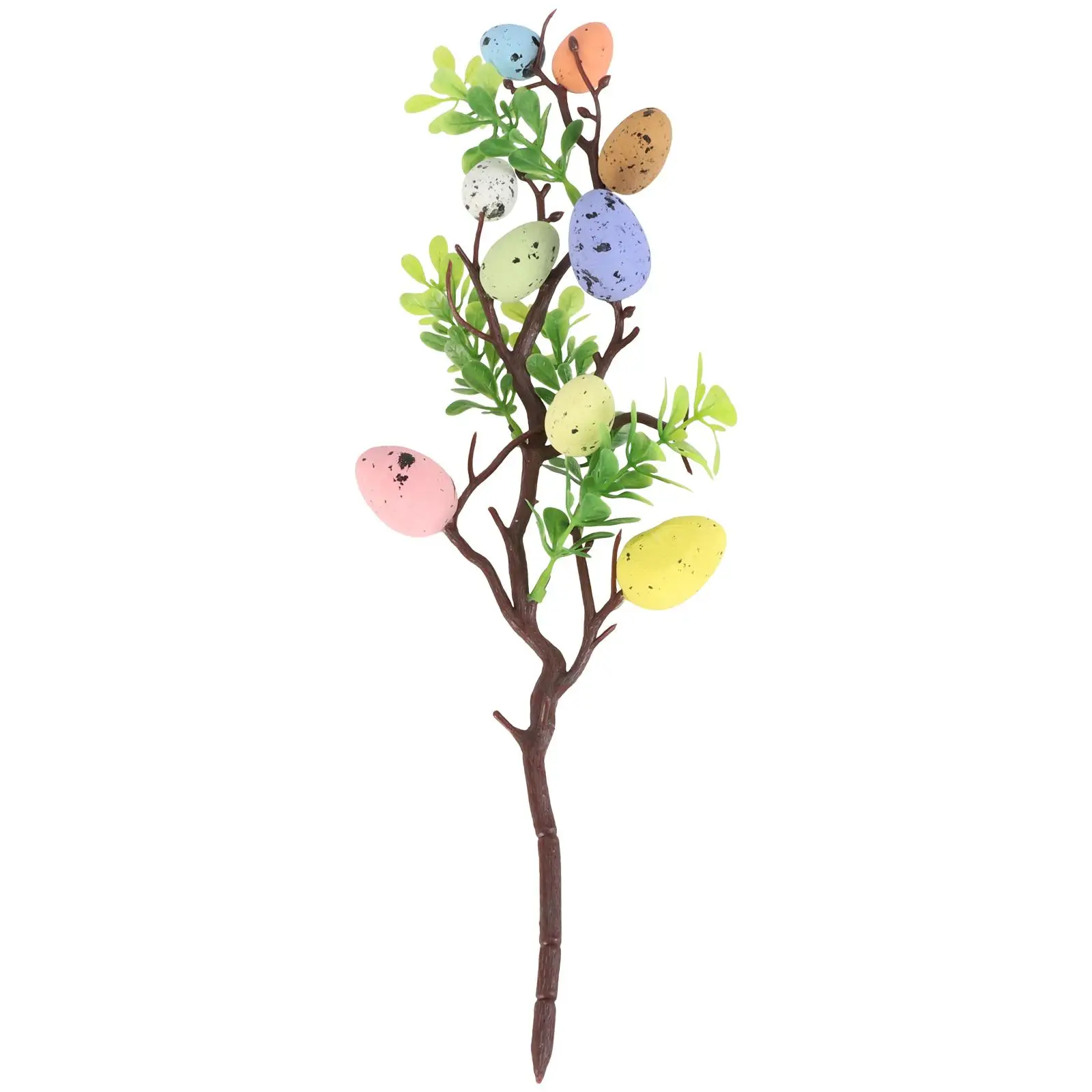 

Egg Decoration Unique Pick DIY Ornament Easter Party Festival Adornment Crafts Flower Arrangement Colorful