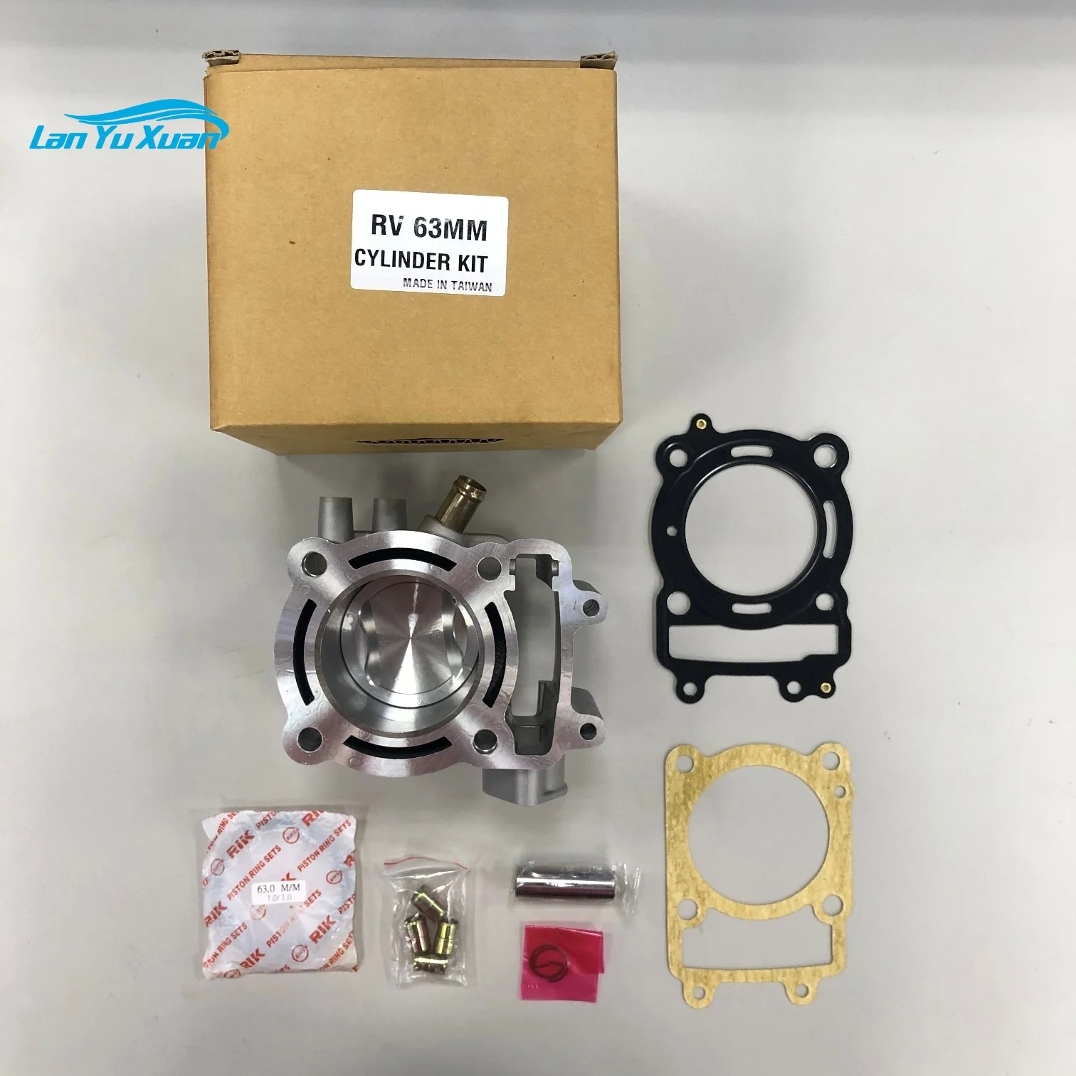 SYM 63mm Tuning/Oversize Cylinder Kit, Joyride 200 / HD 200 / GTS 200, LXR 200 (12100-HLA-010-A)