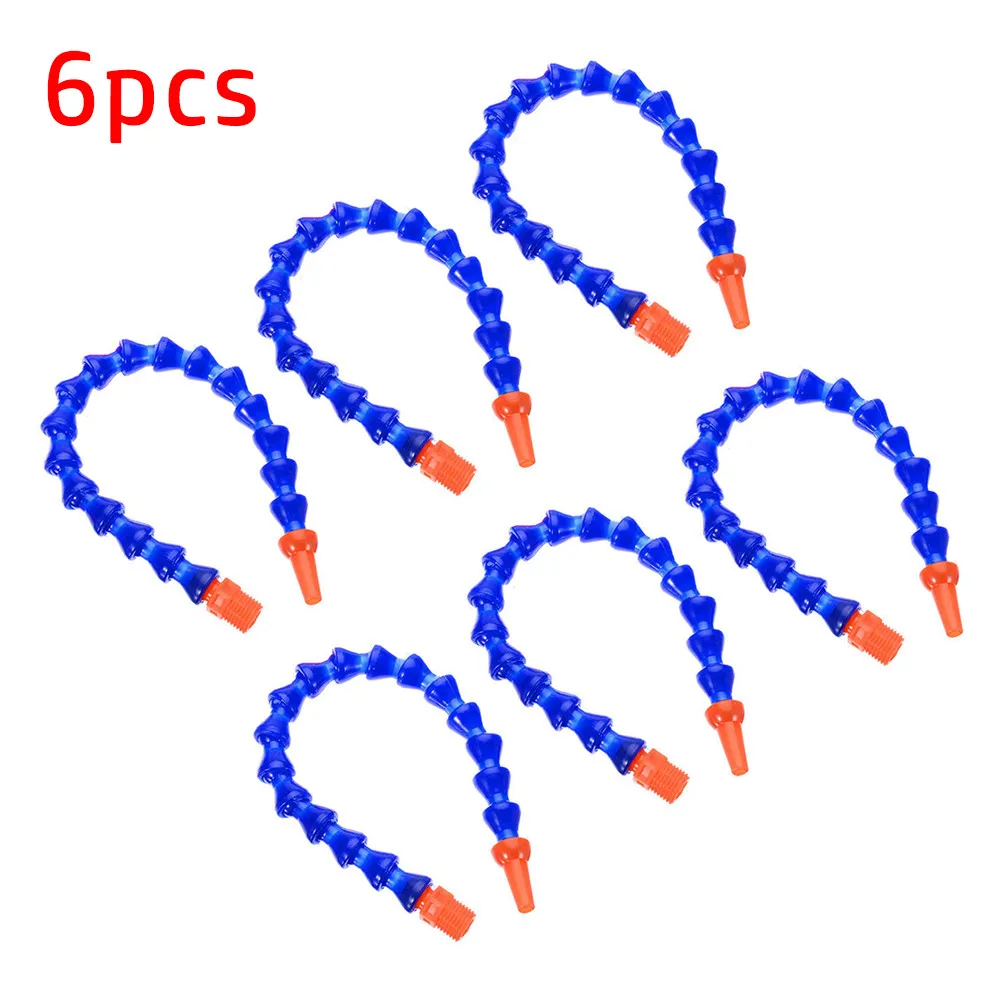 Part Coolant Pipe CNC Machine Tools For Lathe Hose Light Weight Milling Machines Non-Conductive Water 300mm 6pcs Set