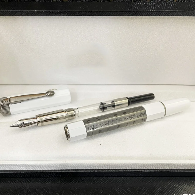 Imagem -06 - Lanlan-luxury mb Fountain Pen Estilo Único do Egito Escultura em Letras Material de Escritório Clássico com Número de Série Edição Limitada