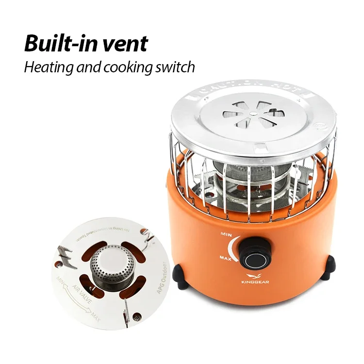 Портативная 2 в 1, газовая плита для кемпинга, уличный обогреватель, пропан-бутан, палатка, обогреватель, мини-газовый обогреватель для кемпинга