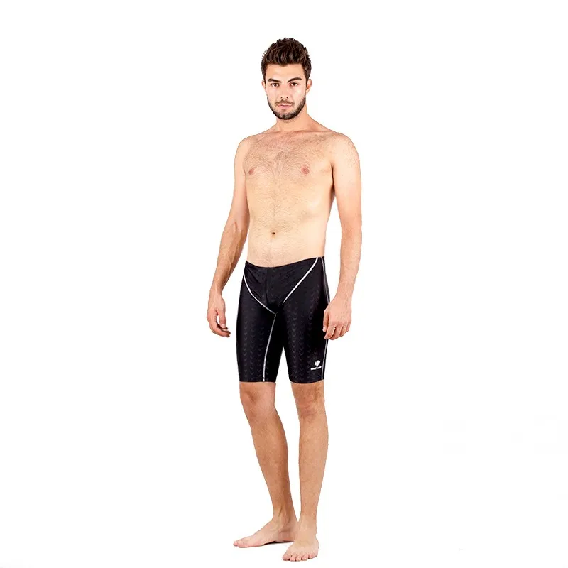Boy Swimming Shorts Teenager Competitive Training Swimsuit Quick Dry Kid Swim Pants Boys Natacion Tights Swimming Jammer
