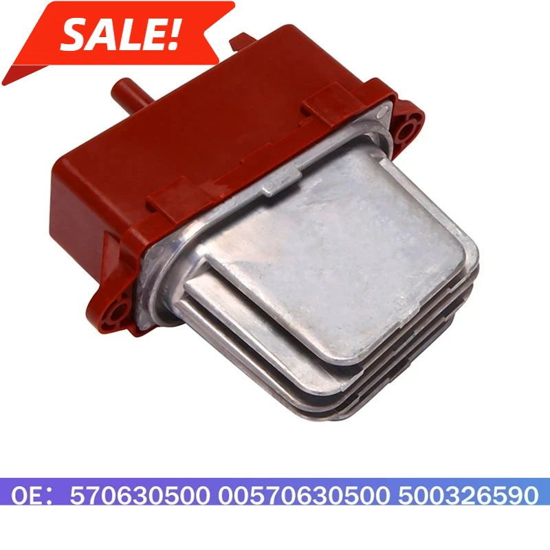 Resistencia del Motor del Ventilador del Calefactor, Módulo Regulador de Velocidad del Ventilador, Piezas para Iveco Daily Fiat 570630500 00570630500 500326590