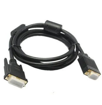 DVI-I (24+5) DVI - VGA D-SUB 15PIN オス - オス アダプタ コネクタ ケーブル 0.3 メートル / 1.5 メートル / 3 メートル / 5 メートル、ディスクリート グラフィックスからディスプレイ用