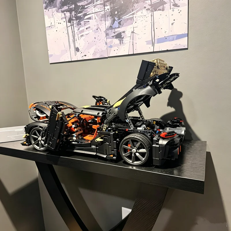 MOC Technical Super Sports Car - đánh giá và giá Moc Supercar Building Blocks 1/8 Scale