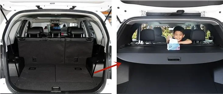 

For Chevrolet CAPTIVA 2010-2017 aluminum alloy Telescopic luggage compartment partition stretch trunk partition car accessories