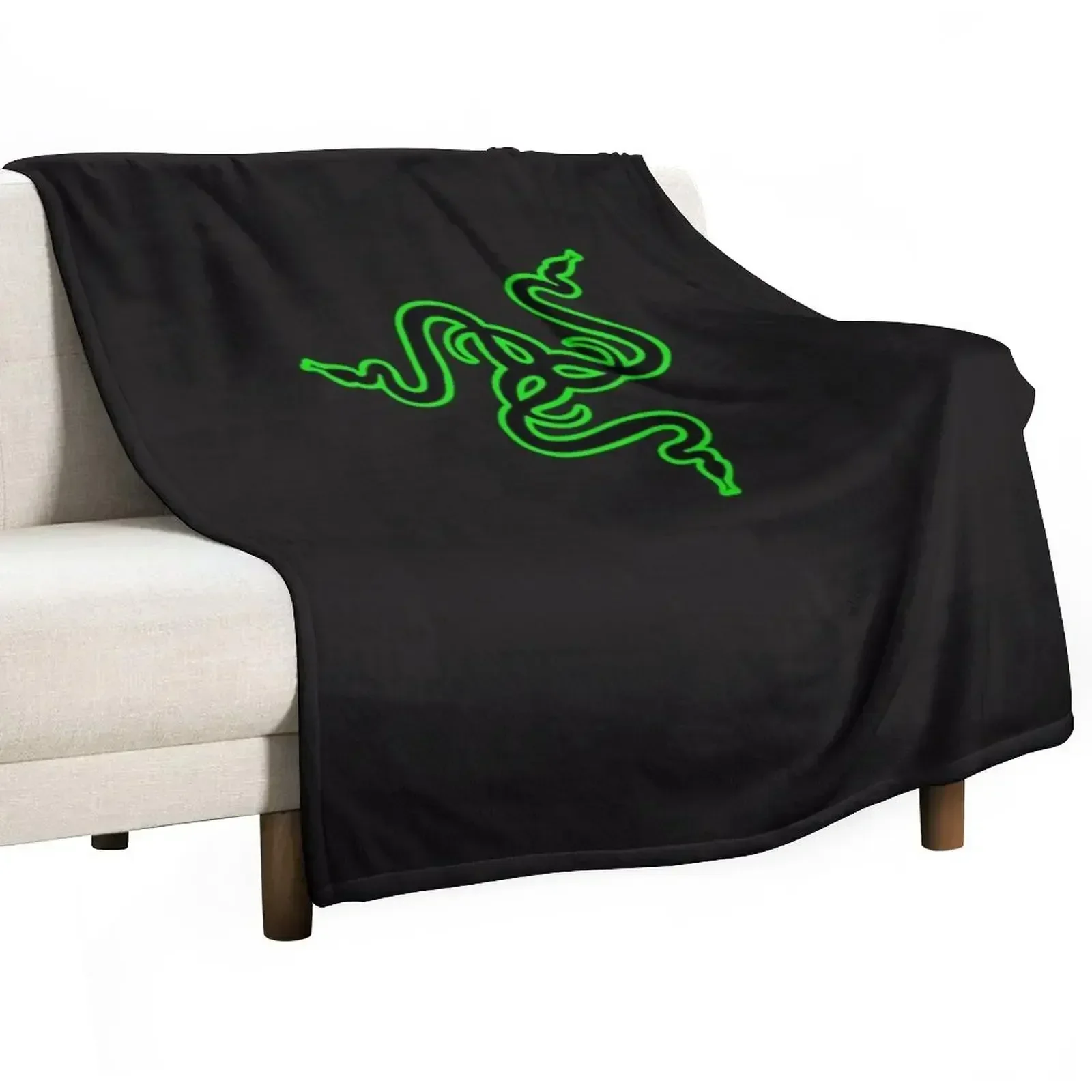 

BEST SELLER - Razer Merchandise Essential T-Shirt Throw Blanket Nap decorative Blankets