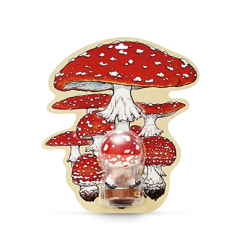 Pop Mart Inner Flow Heeled Mushroom Walking Figure Limited Edition Collectible Figurine 100% Original Genuine Collection Model