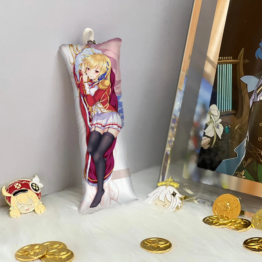 Azur Lane HMS King George V Key Ring Key Chain Pendant Mini Dakimakura Anime Accessories Small Body Pillow Phone Bag Pendant