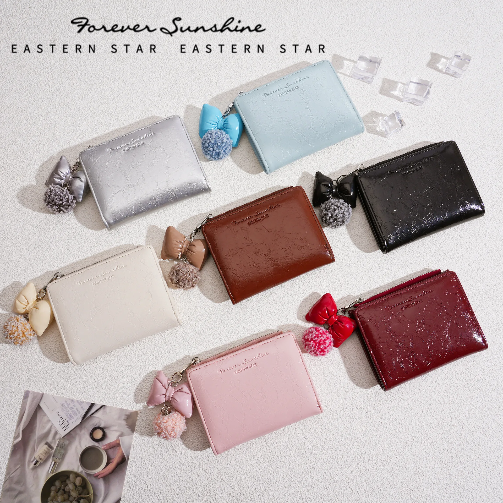 

Женский кошелек, высококачественный кошелек для карт, многофункциональный кошелек с несколькими отделениями для карт, большой вместительный подарочный кошелек для монет