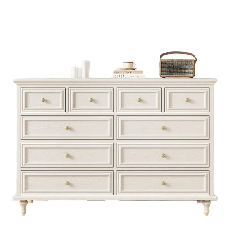 

chest of drawers, solid wood American storage cabinet, living room, bedroom, seven-bucket cabinet, chest of drawers