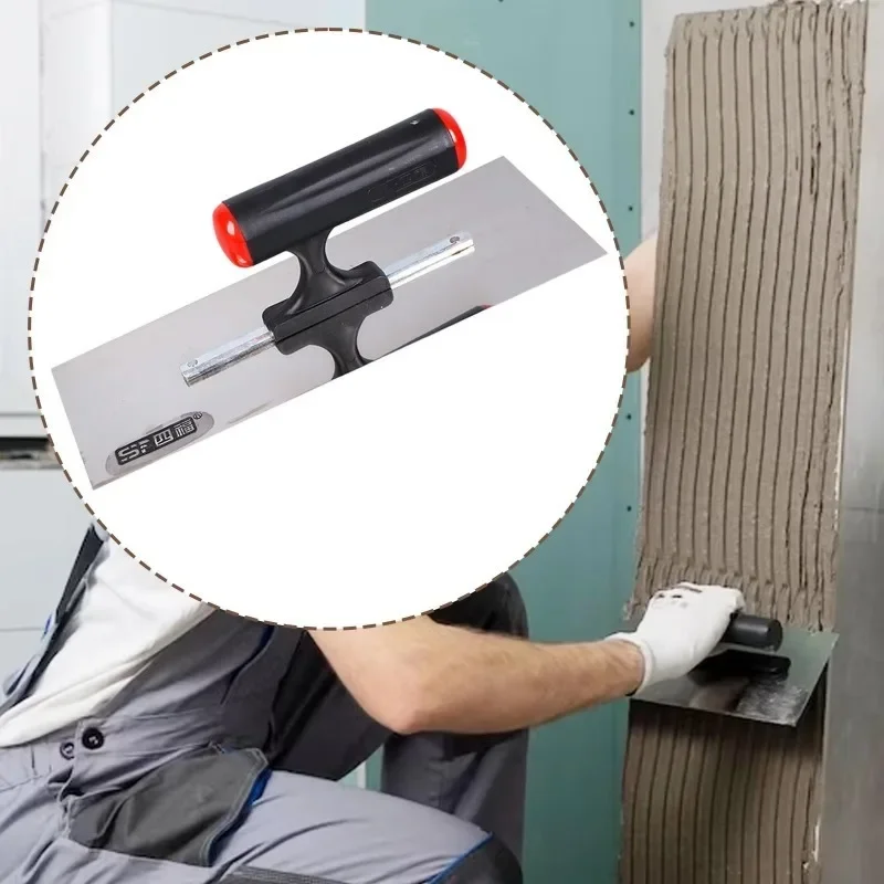 헤비 듀티 플라스터링 삽 시멘트 삽 건식벽체 삽 건설용 플라스터링 스크래핑 바닥 마감 녹 방지
