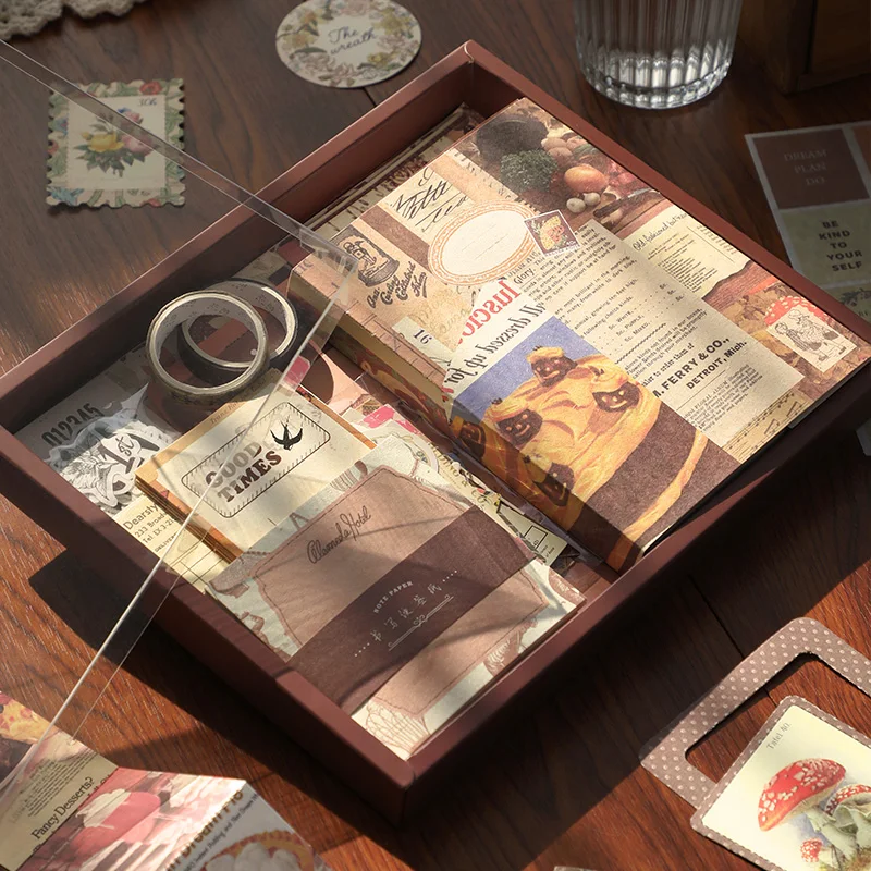 

155 шт., винтажные наклейки для скрапбукинга, материал, бумажный комбинированный комплект, сделай сам, коллаж, мусорный декор для журнала, материалы для дневника, эстетические наклейки