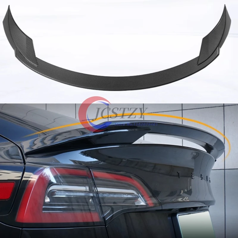 

Rear Trunk Spoiler Wing Tail For Tesla Model 3 2016-2023 Original Factory High-performance Styling Air Dam Tuning