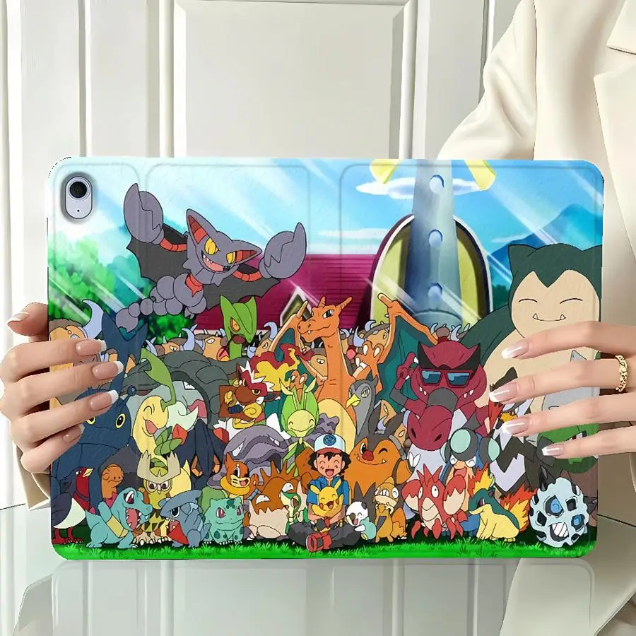 With Pencil Holder Case for Samsung Galaxy Tab A11 S11 S10 Plus A9Plus S10FE S9+ S10 Lite S7 S8+ S9 FE A7 Lite A8 Fignt Pokemons 5