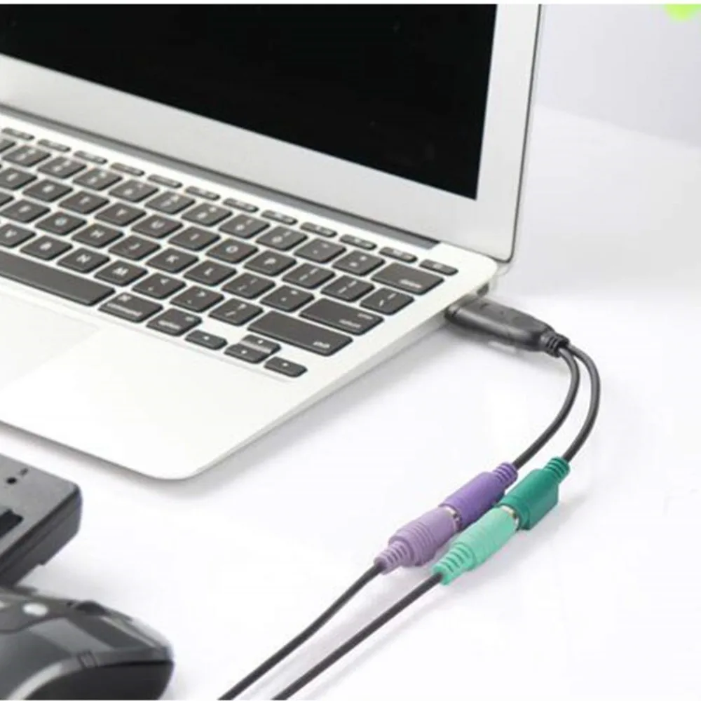 

Female Cable Usb Male To 6pin Ps2 Conversion Line 6 Pin PS2 Adapter USB Male to 6 Pin Female Converter Cable USB to PS2 Cable