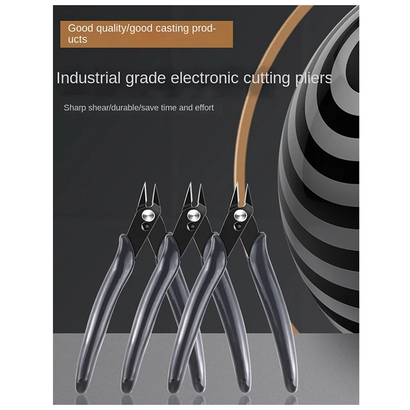 전자 절단 플라이어, 사선 깍지 플라이어, DIY 사선 플라스틱 사선 절단 플라이어, 170