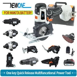 Cordless Brushless Circular Saw Dill with Recip Saw Jig saw Chainsaw Oscillating Tool Sander Screw Driver For makita Battery