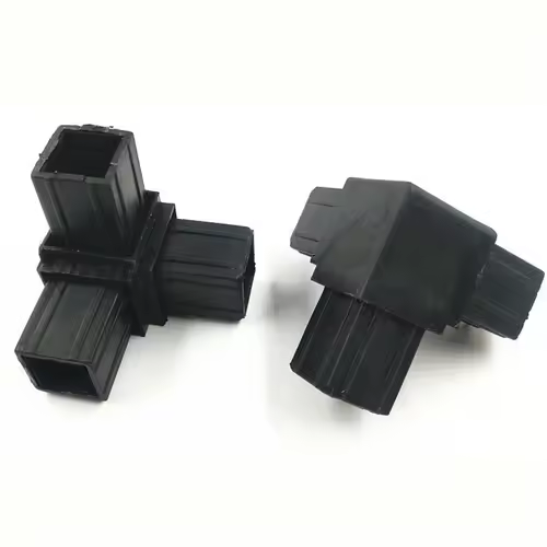 25X25 Right Angle Bend Connector Steel Pipe Plastic Shelf Tight Fixing Parts Corner L T Type Guardrail Balcony Cabinet 10Pcs - Image 5