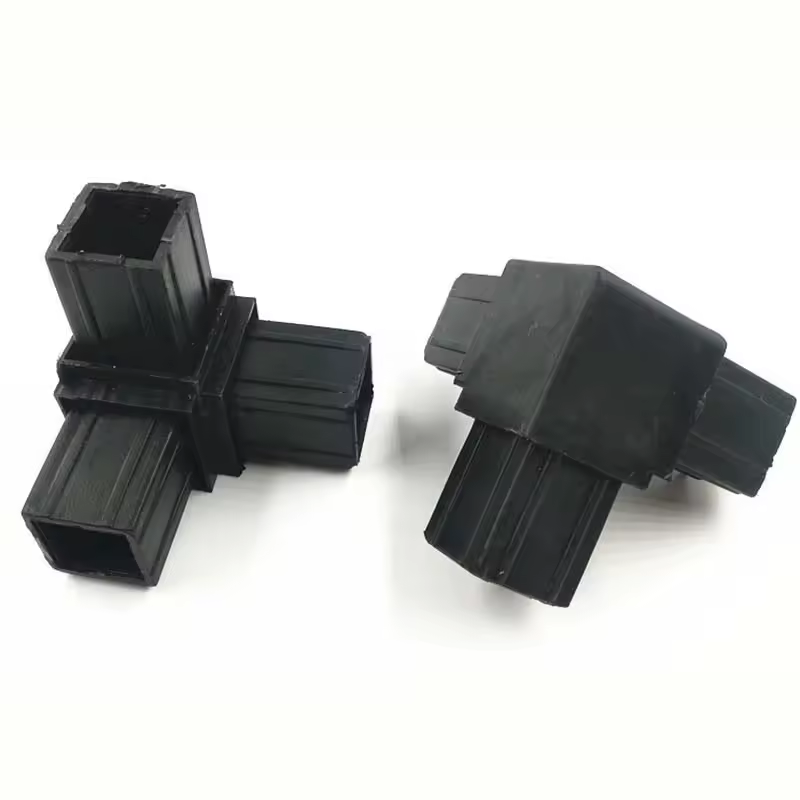 25X25 Right Angle Bend Connector Steel Pipe Plastic Shelf Tight Fixing Parts Corner L T Type Guardrail Balcony Cabinet 10Pcs - Image 5