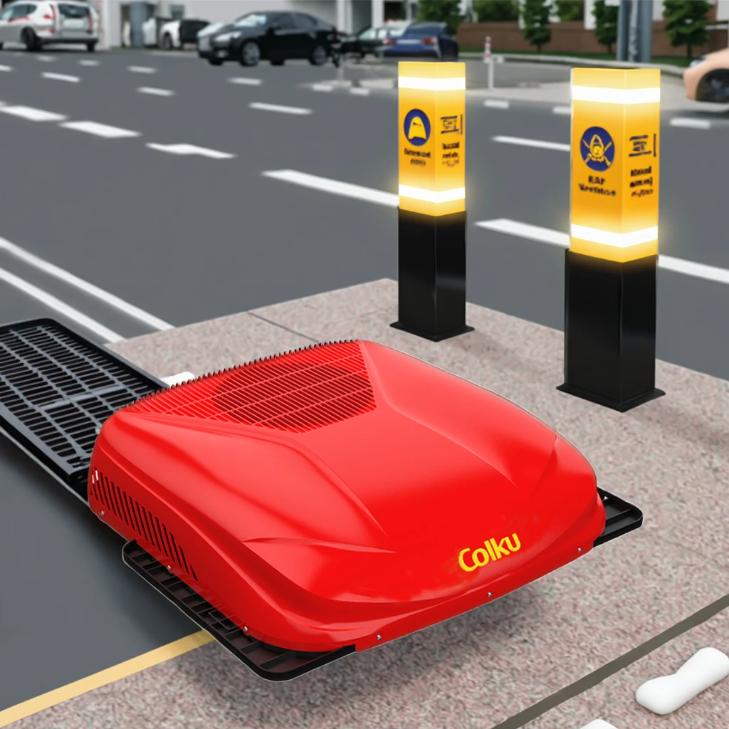 

7600BTU Electric 12V & 24V Roof AC For Camper RV & Truck 12 Volt Air Conditioning Rooftop Parking Auto Conditioner