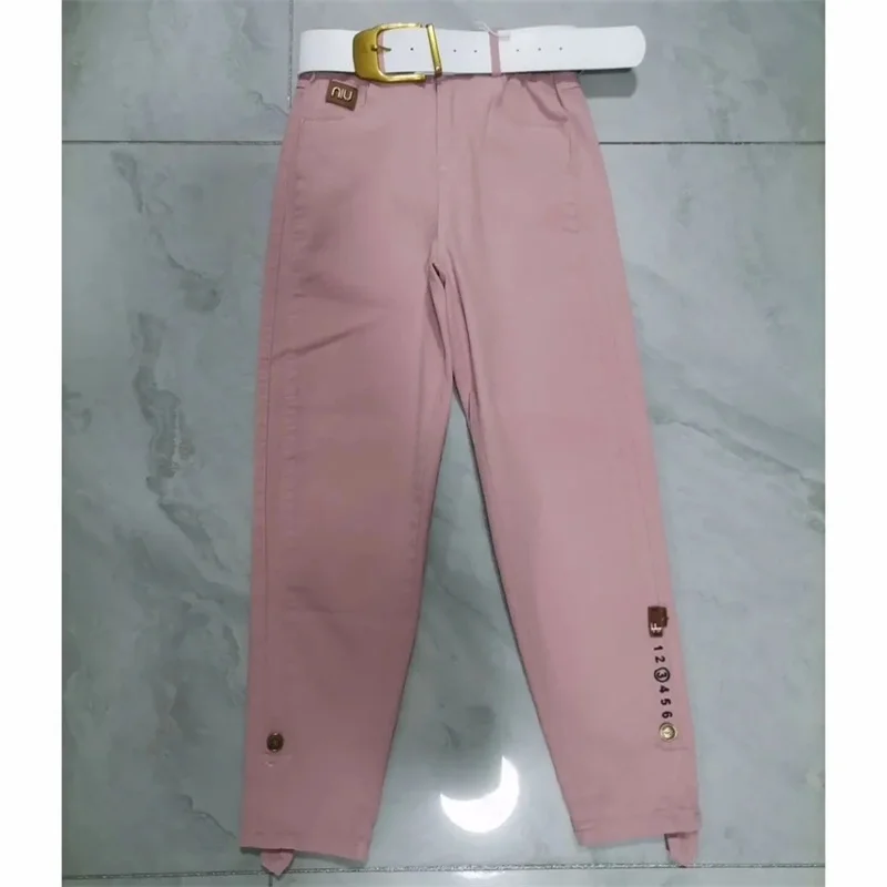 Koreanische 2025, Neue Mode Washe Harun Hosen frauen Frühling Herbst Hohe Taille Lose Alle-Spiel Casual Hosen Weibliche hosen Damen