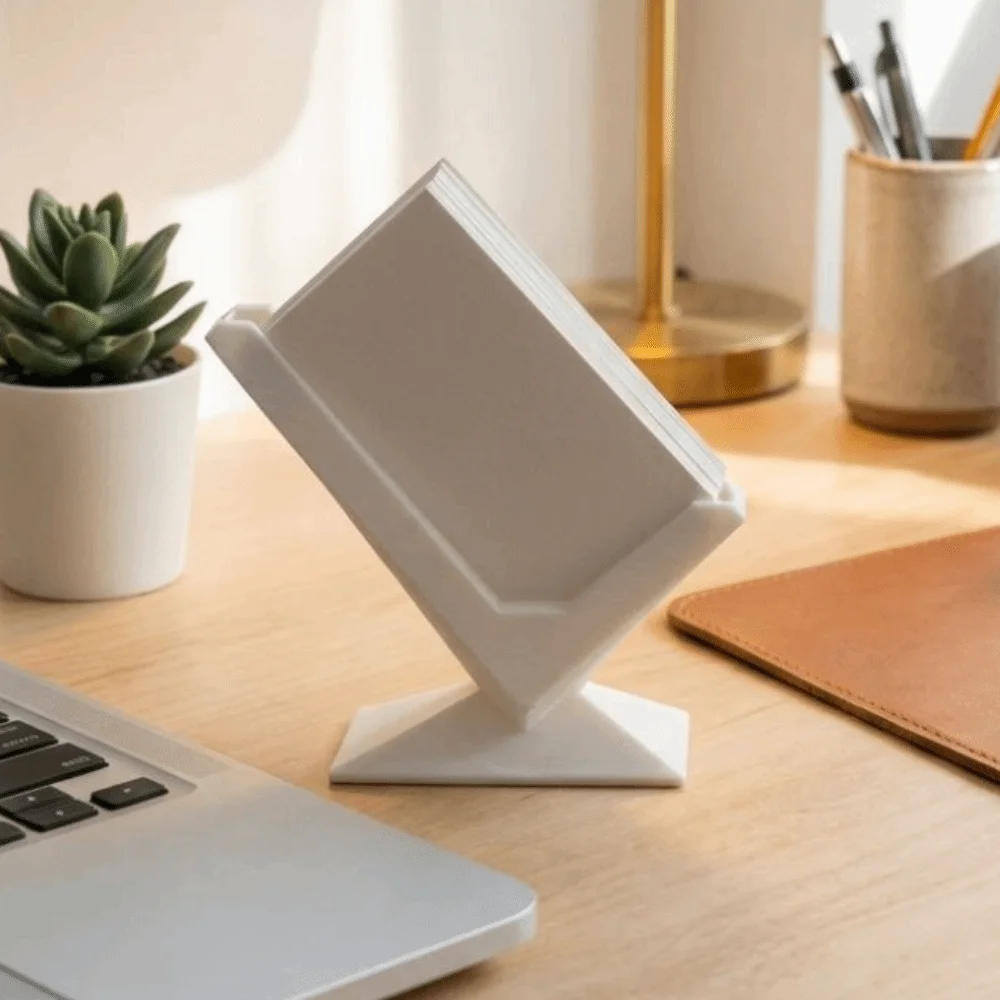 3D Printing Business Card Holder Plastic Card Stand Card Display Holder Rustproof Card Case Name Card Organizer Card Display
