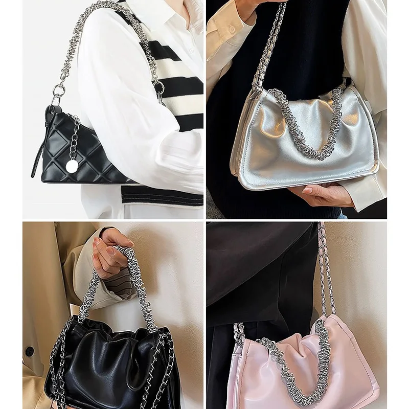 New Irregular Shaped Shoulder Bag Strap Women Crossbody Strap Bag Accessories Replacement Bag Chain Purse Strap Chain Bag Straps