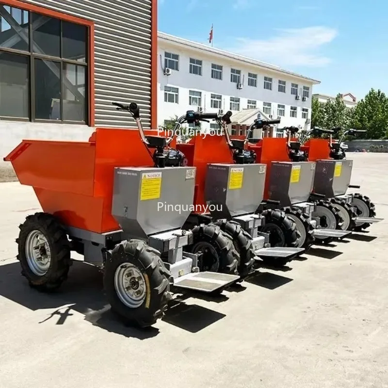 CE Approved High Quality Wheelbarrow Mini Dumper with 300 KG Load Mini Dumper 4 x 4