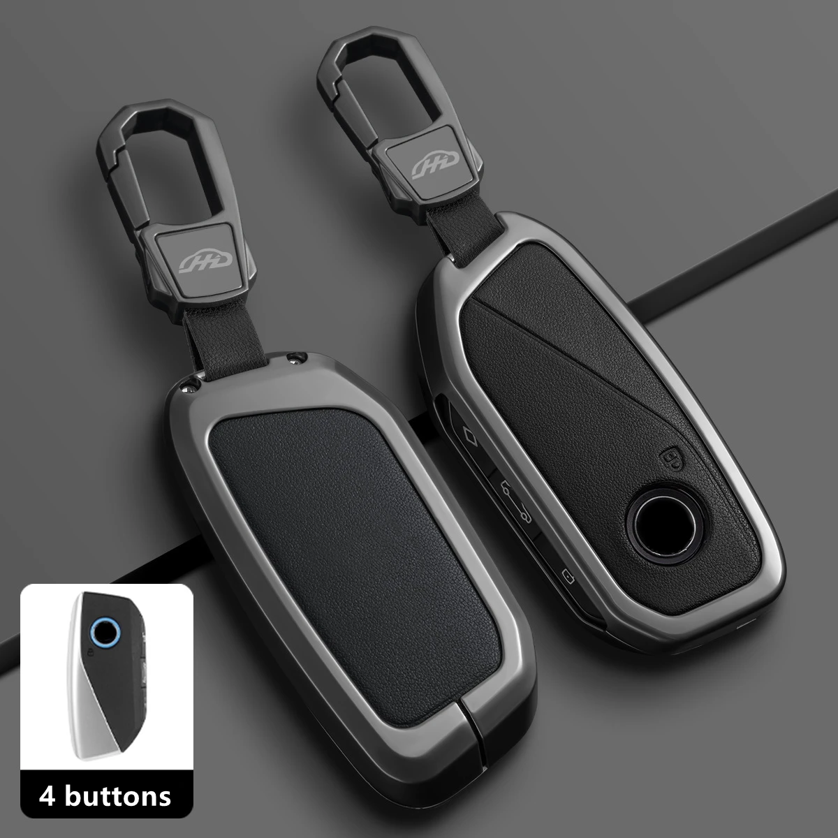 

car key case for BMW For G38 G12 G07 U11 G70 G81 G09 F49 i20 G07 G08 1 3 5 7 Series x1 x5 x7 ix XM i7 M760 Keychain Accessories