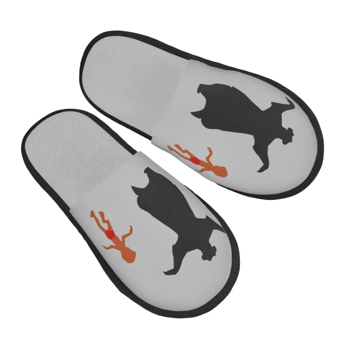 

Custom The Jungle Book Baloo Cozy Scuff Memory Foam Slippers Women Hotel House Shoes