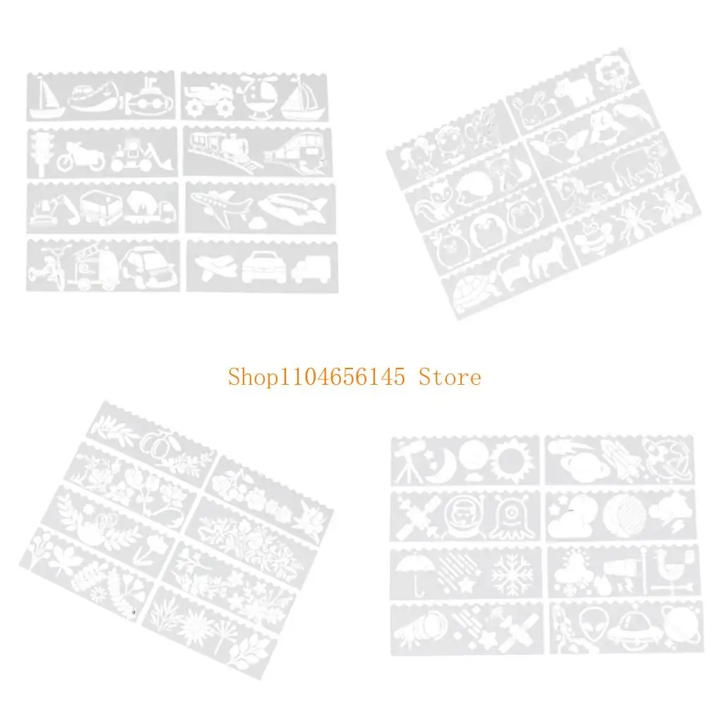 5ASD Creative Tencils для детей 8 шт.