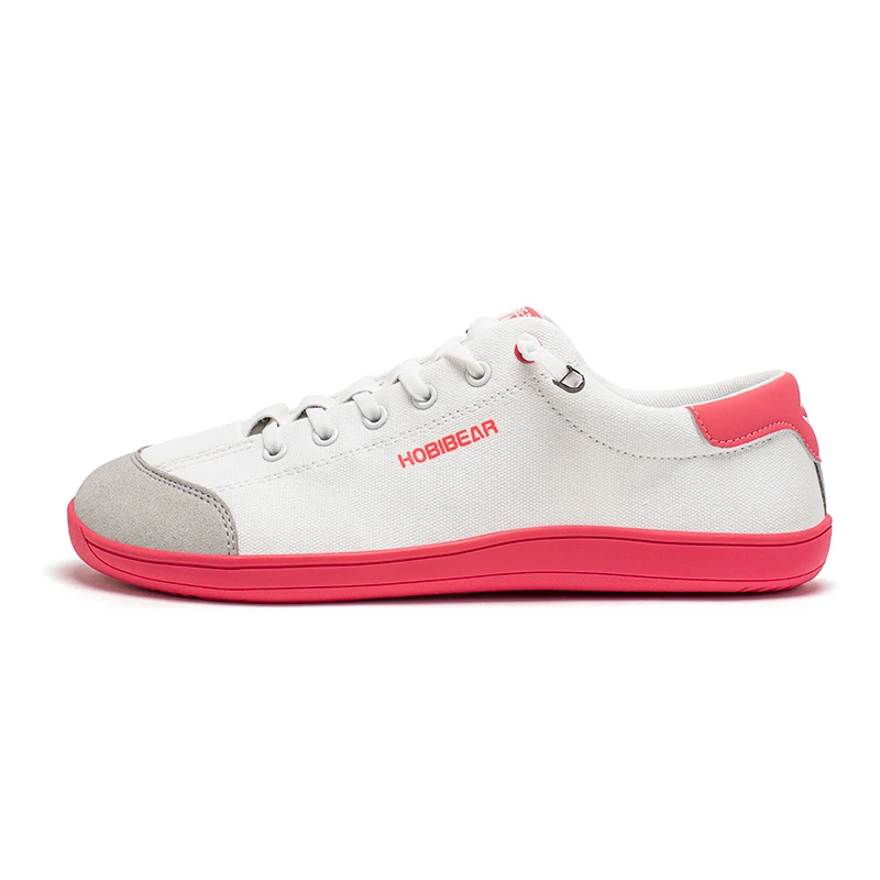 HOBIBEAR Barfußschuhe mit breiter Zehenbox für Unisex, minimalistische Canvas-Sneaker, leichte, verstellbare Slip-On-Wanderschuhe – Detail 29